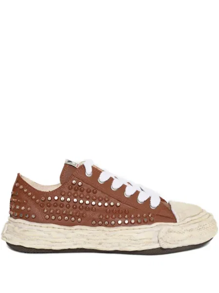 Sneakerși Maison Mihara Yasuhiro cu tepi maro