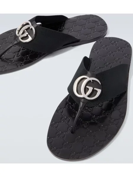 Chiloți tanga Gucci negru