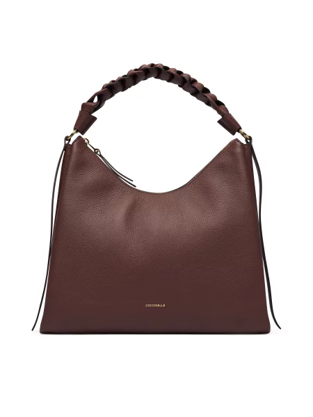 Τσάντα Coccinelle Boheme Grana Double E1 13 02 01 Μπορντό