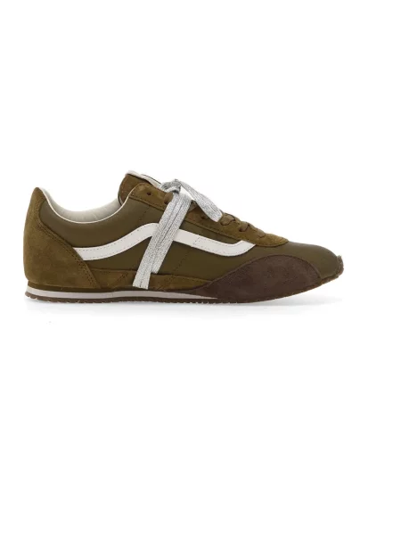 Sneakersy Vans zamszowe zielone