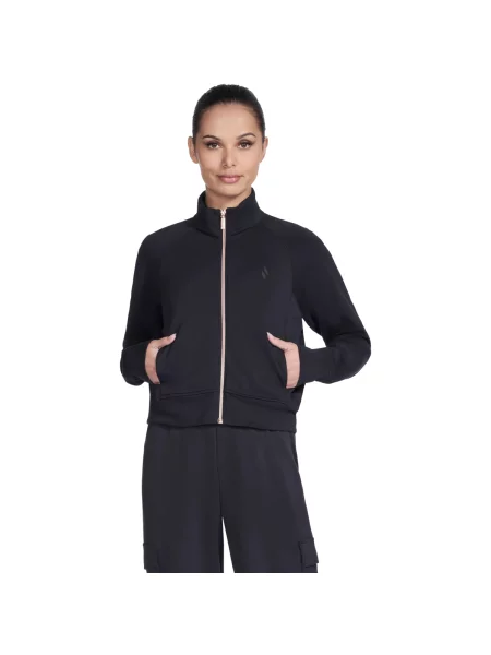 Jakna Skechers crna