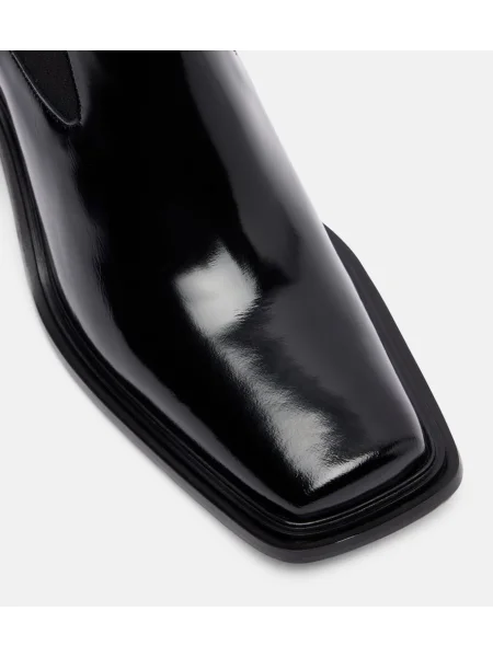 Botine chelsea Souliers Martinez din piele negru