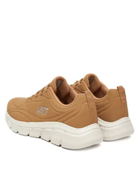 Sneakersy Skechers Bobs B Flex CSNT hnedá