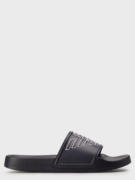 Шльопанці Emporio Armani сині
