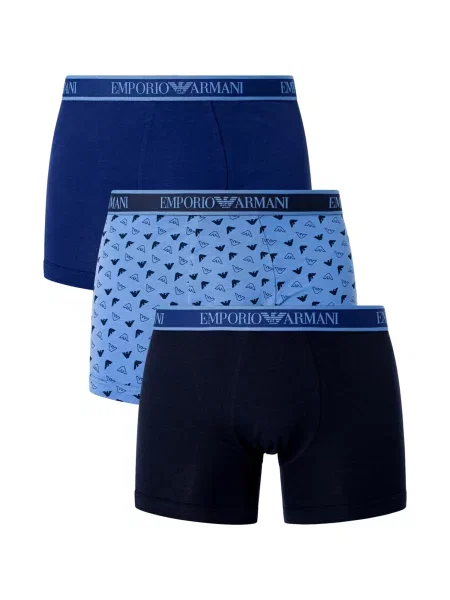 Emporio Armani Boxeri / deschis / închis albastru