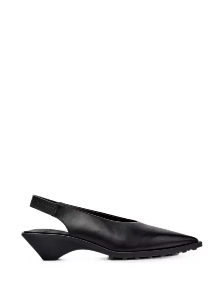 Pantofi cu toc Camper slingback negru