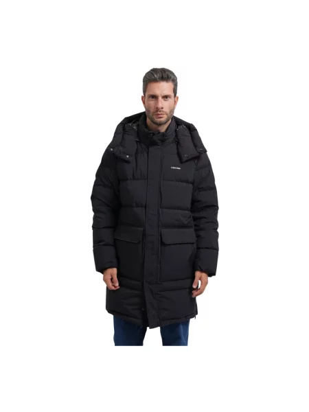 Kurtka puchowa Calvin Klein klasyczna czarna