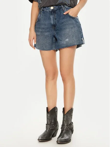 One Teaspoon Pantaloni scurți de blugi Shakers Bleumarin