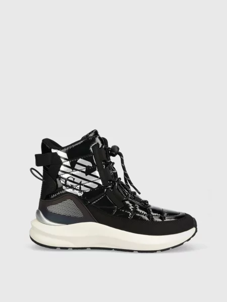 Черевики Унісекс Білий/чорний білі