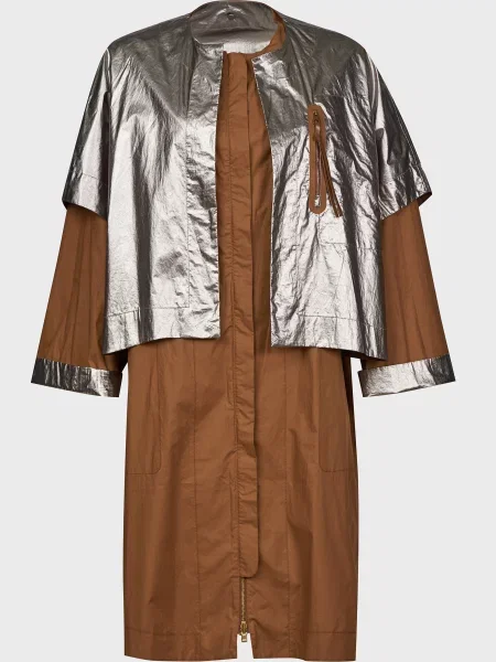 Тренч Agnona коричневий