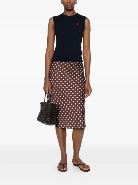 Pulover Polo Ralph Lauren de in cu buline albastru