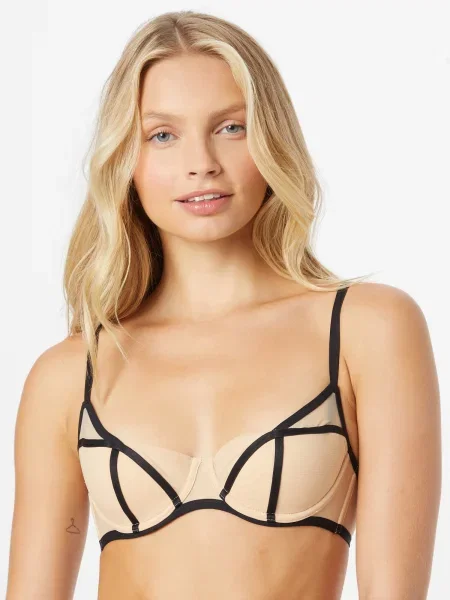 Scandale éco-lingerie Melltartó testszínű fekete