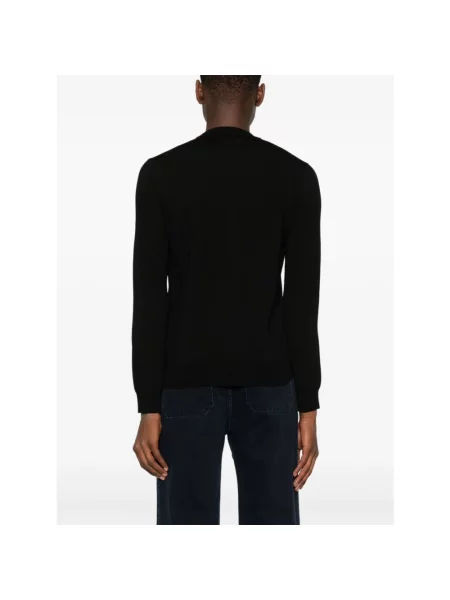 Bluza Lacoste wełniana czarna