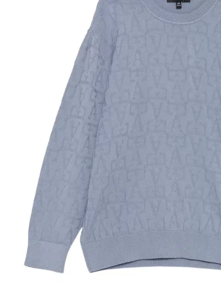 Sweter dziecięcy Emporio Armani niebieski