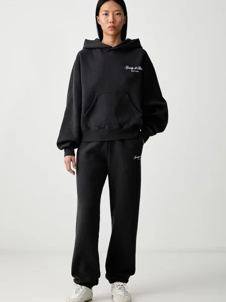 Sporty & Rich Signature NY bluza z kapturem