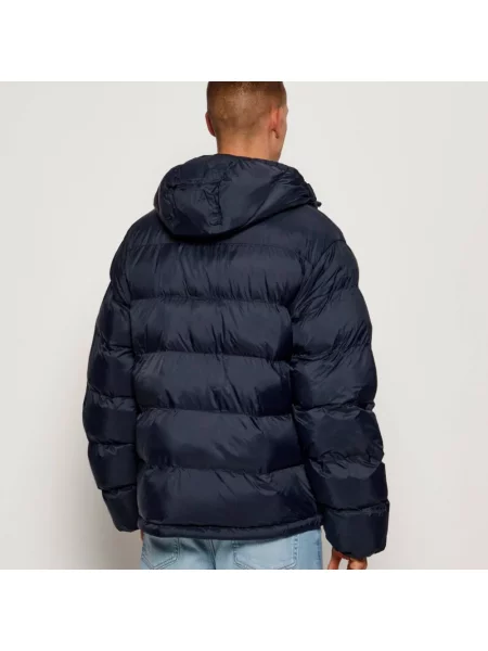 Jacket Calvin Klein Jeans Ls Monogram Puff Jacket Blue L niebieskie