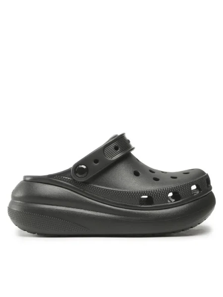 Crocs Чехли Classic Crush Clog черен