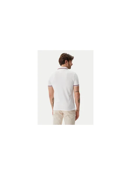 Tommy Hilfiger Pólóing Tipped Slim Fit fehér