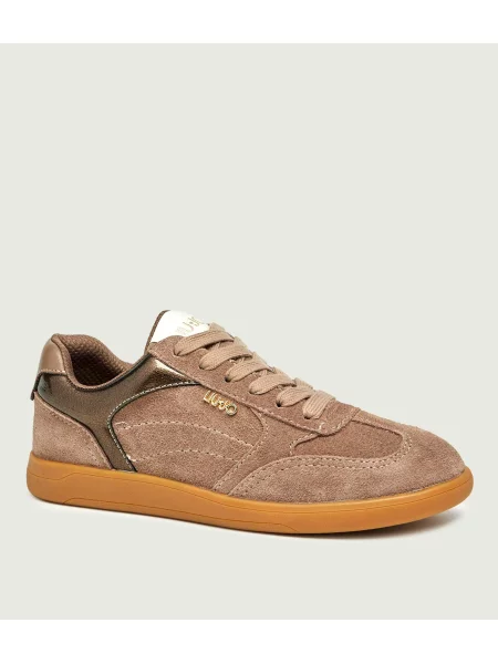Liu Jo Sneakers Connor 01 | piele întoarsă maro