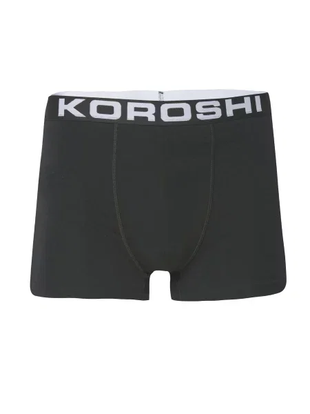 KOROSHI Boxeri turcoaz / roșu / negru alb