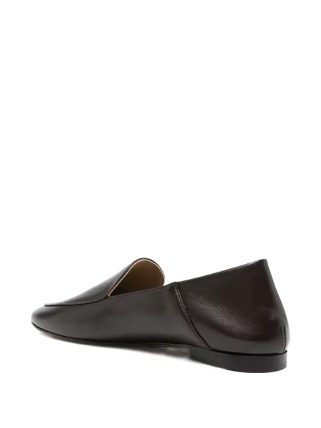 Pantofi loafer Dear Frances din piele maro