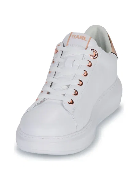 Pantofi Karl Lagerfeld din dantelă alb