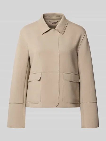 Marynarka z kołnierzem kent i naszywanymi z patką White Label