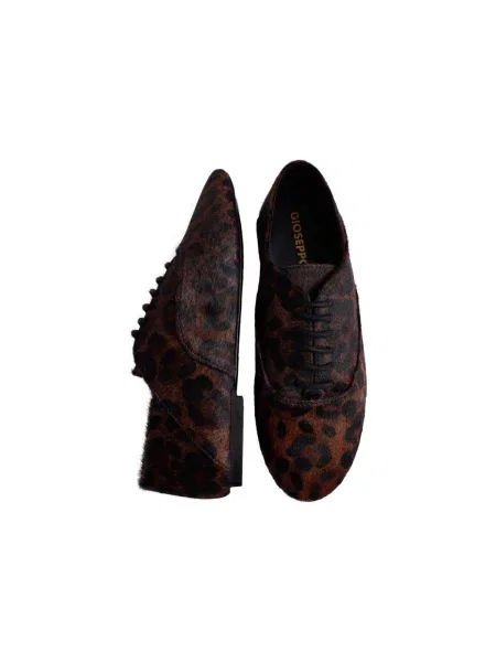 Pantofi Gioseppo cu model leopard maro