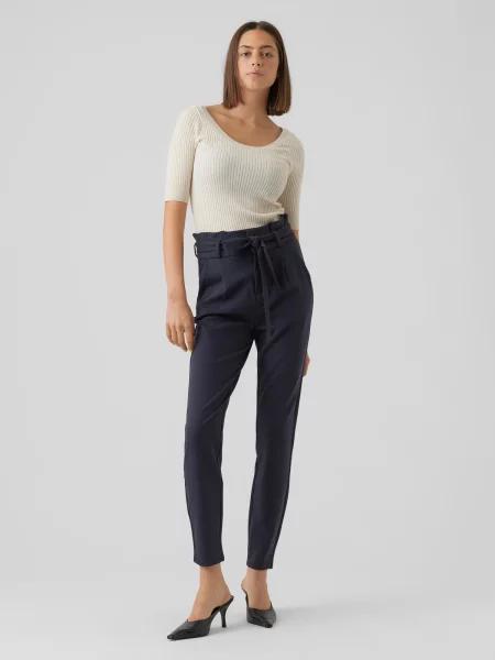 Vero Moda Tall Pantaloni cutați VMEva noapte albastru