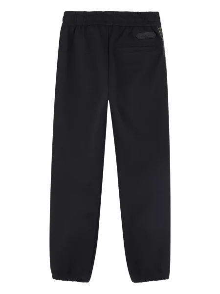 Spodnie dziecięce Lanvin Enfant czarne