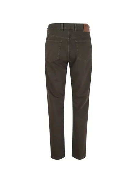 Egyenes szárú farmernadrág Zegna barna