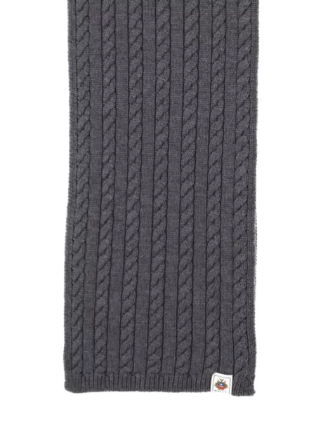 Fular Bally de lână gri
