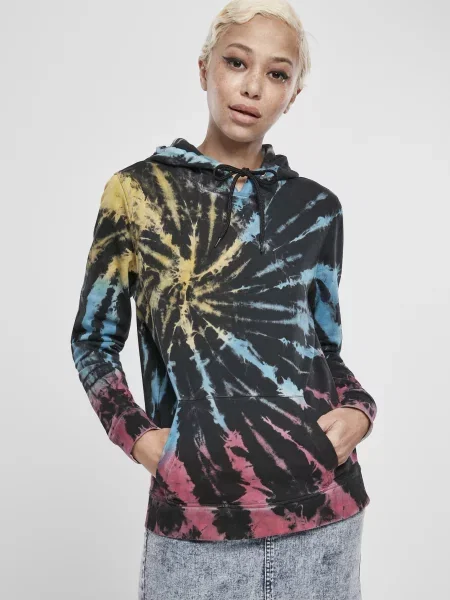 Bluza z kapturem Urban Classics wiązana czarna