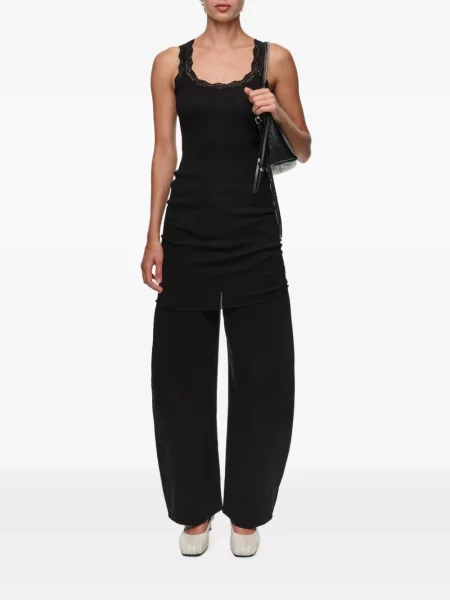 Lung top Bimba Y Lola negru