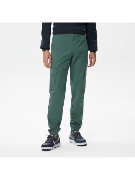 Lacoste Spodnie Lacoste zielone