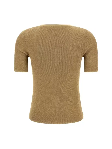 Sweter Max Mara Studio brązowy