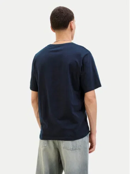Jack&Jones Majica Logo Mornarsko modra
