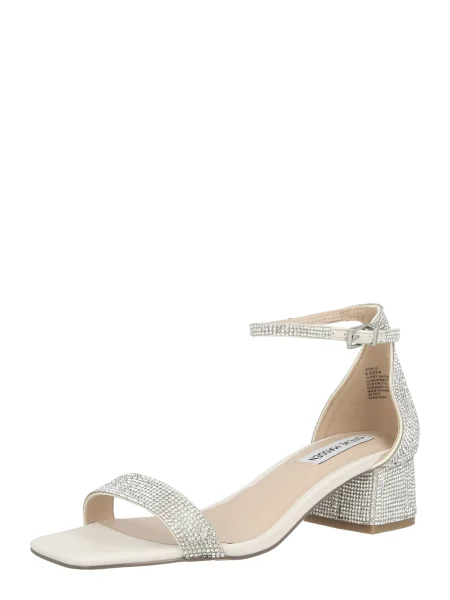 STEVE MADDEN Sandale Gena-R crem argintiu