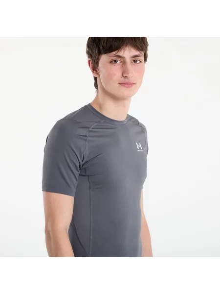 Tricou Under Armour HG Armour Comp SS ? S gri