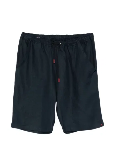 Șnur de strângere pantaloni scurți Kiton albastru
