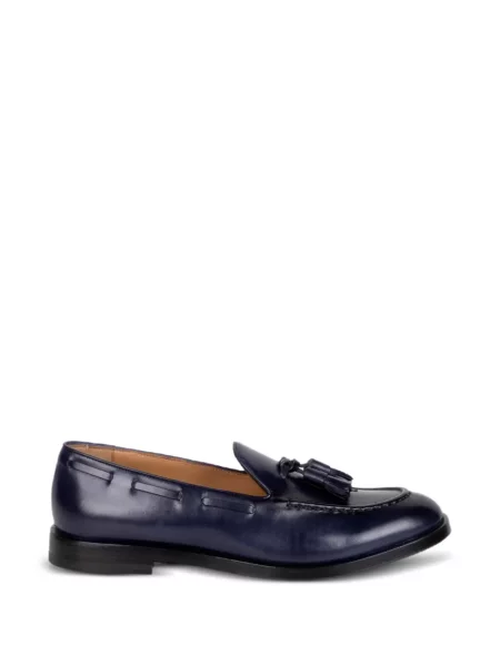 Pantofi loafer Fratelli Rossetti din piele albastru