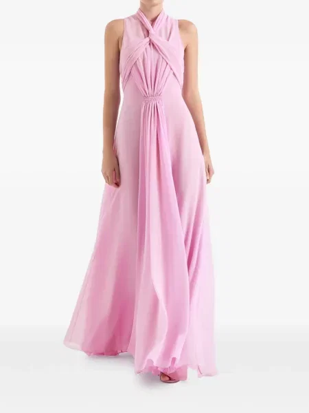 Rochie Genny drapată roz