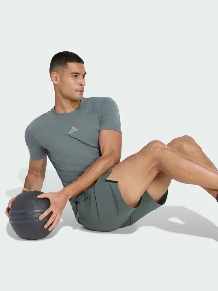 Спортивные шорты Adidas серые