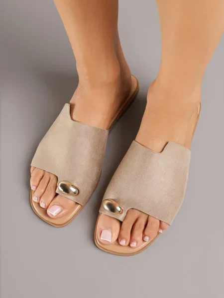 Papuci Ardellia închis bej