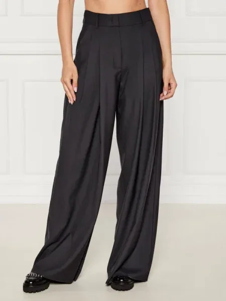 Marella Pantaloni palazzo Ulzio Wide Leg gri