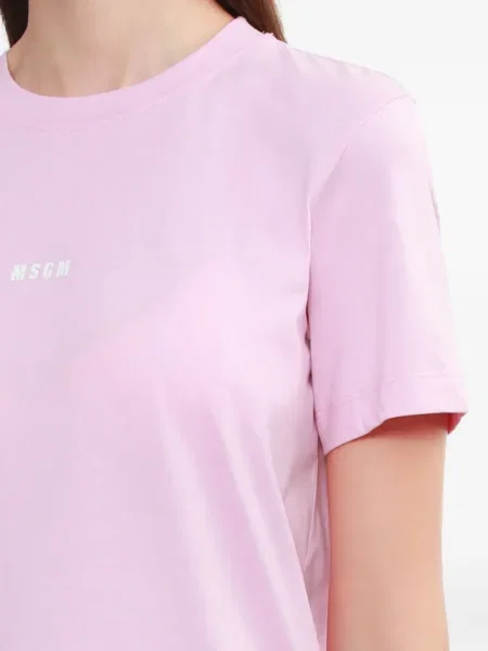 Tricou Msgm cu imagine roz