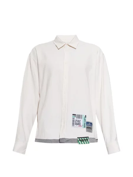 Cămașă Dsquared2 cu autograf alb