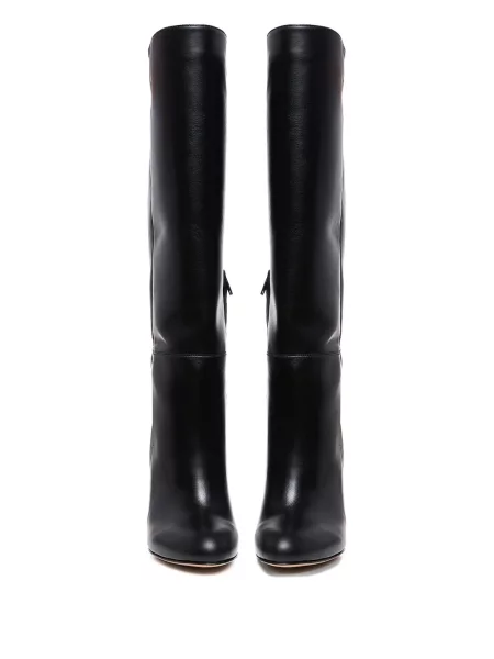 Botine Ginissima din piele negru