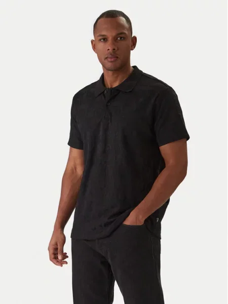 Guess Polo marškinėliai juoda