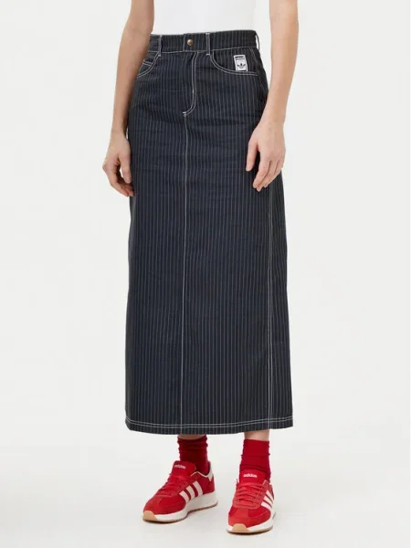 Adidas Fustă maxi Allover Print gri